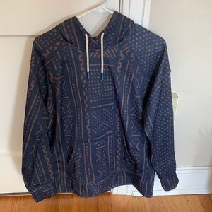 Burton DWR patterned hoodie